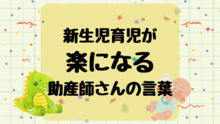 【新生児育児】助産師さんに教わって楽になったこと